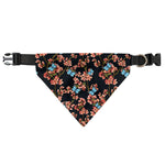 Blossom Flower Butterfly Print Over The Collar Dog Bandana