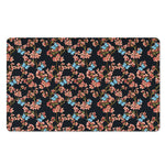 Blossom Flower Butterfly Print Polyester Doormat