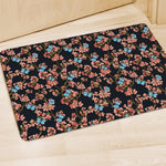 Blossom Flower Butterfly Print Polyester Doormat