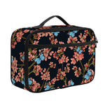 Blossom Flower Butterfly Print Portable Lunch Bag