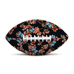 Blossom Flower Butterfly Print Rugby Ball
