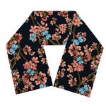 Blossom Flower Butterfly Print Scarf