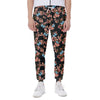 Blossom Flower Butterfly Print Scuba Joggers