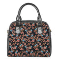 Blossom Flower Butterfly Print Shoulder Handbag