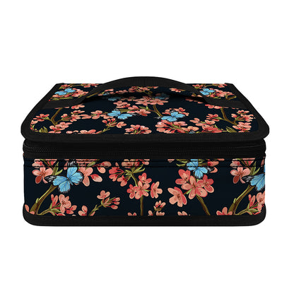 Blossom Flower Butterfly Print Small Lunch Bag