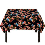 Blossom Flower Butterfly Print Tablecloth