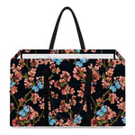 Blossom Flower Butterfly Print Utility Tote Bag