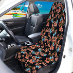 Blossom Flower Butterfly Print Waterproof Car Seat Cover