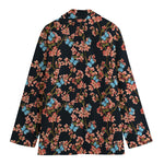 Blossom Flower Butterfly Print Women's Blazer