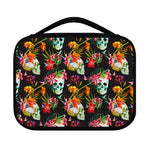 Blossom Flowers Skull Pattern Print Classic Bible Case