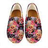 Blossom Peony Skull Pattern Print Casual Shoes