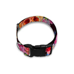Blossom Peony Skull Pattern Print Dog Collar