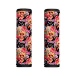 Blossom Peony Skull Pattern Print Handle Covers
