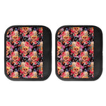 Blossom Peony Skull Pattern Print Handle Covers