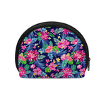Blossom Tropical Flower Pattern Print Coin Purse