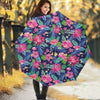 Blossom Tropical Flower Pattern Print Foldable Umbrella