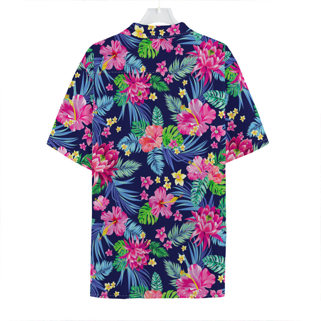 Blossom Tropical Flower Pattern Print Hawaiian Shirt