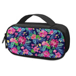 Blossom Tropical Flower Pattern Print Insulin Cooler Travel Case
