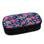 Blossom Tropical Flower Pattern Print Insulin Cooler Travel Case