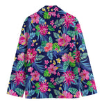Blossom Tropical Flower Pattern Print Men's Blazer