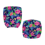 Blossom Tropical Flower Pattern Print Office Chair Cover