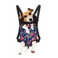 Blossom Tropical Flower Pattern Print Pet Carrier Backpack