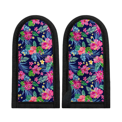 Blossom Tropical Flower Pattern Print Skillet Handle Cover