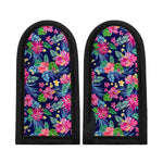 Blossom Tropical Flower Pattern Print Skillet Handle Cover