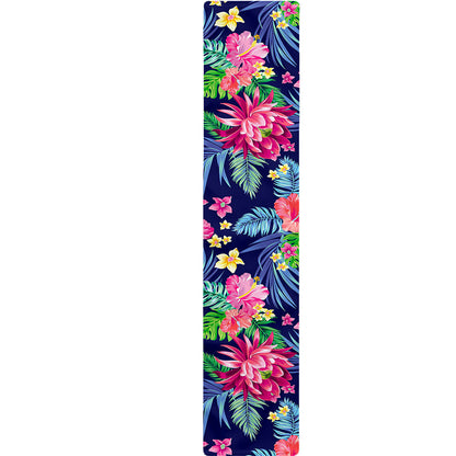 Blossom Tropical Flower Pattern Print Table Runner