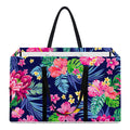 Blossom Tropical Flower Pattern Print Utility Tote Bag