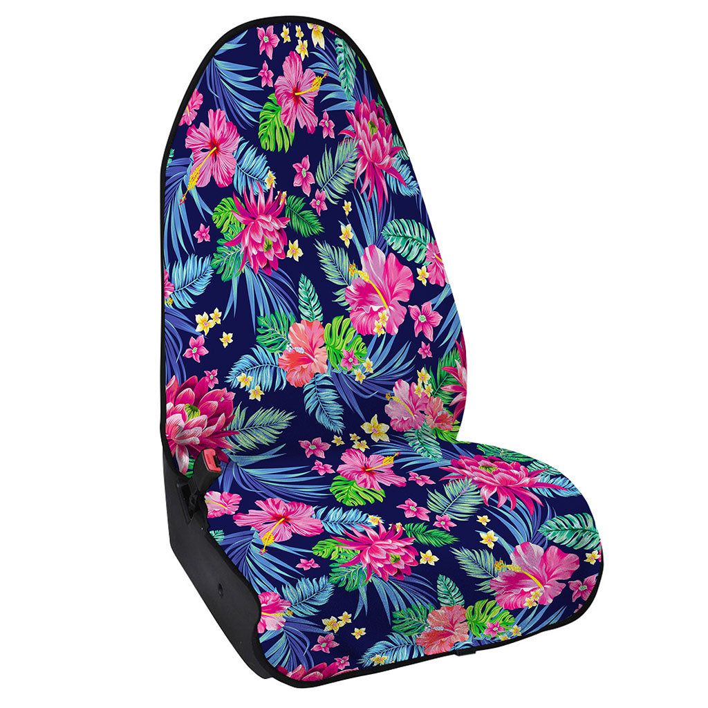 Blossom Tropical Flower Pattern Print Waterproof Car Seat Cover