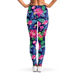 Blossom Tropical Flower Pattern Print Women's Leggings