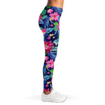 Blossom Tropical Flower Pattern Print Women's Leggings