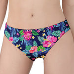 Blossom Tropical Flower Pattern Print Women's Panties
