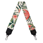 Blossom Tropical Leaves Pattern Print Bag Strap