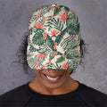 Blossom Tropical Leaves Pattern Print Baseball Cap