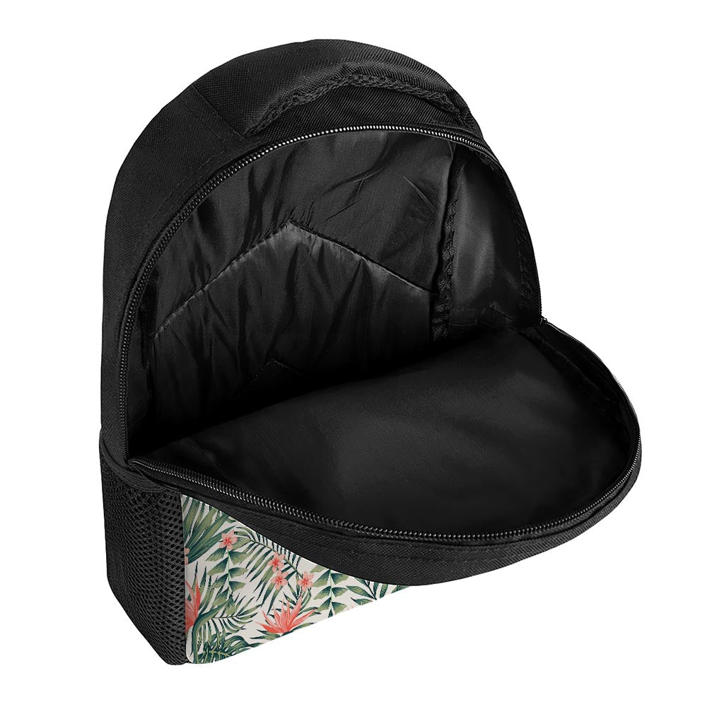 Blossom Tropical Leaves Pattern Print Casual Backpack