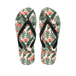 Blossom Tropical Leaves Pattern Print Flip Flops