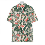 Blossom Tropical Leaves Pattern Print Hawaiian Shirt