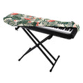 Blossom Tropical Leaves Pattern Print Piano Keyboard Cover