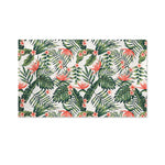 Blossom Tropical Leaves Pattern Print Polyester Flag