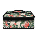 Blossom Tropical Leaves Pattern Print Small Lunch Bag