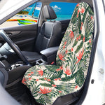 Blossom Tropical Leaves Pattern Print Waterproof Car Seat Cover