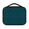 Blue Aboriginal Dot Pattern Print Classic Bible Case
