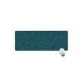 Blue Aboriginal Dot Pattern Print Extended Mouse Pad