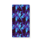 Blue Abstract Spirit Print Baby Crib Sheet
