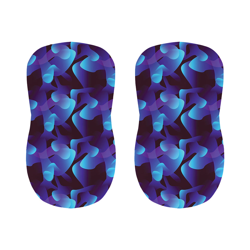 Blue Abstract Spirit Print Bar Stool Covers