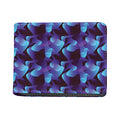 Blue Abstract Spirit Print Bifold Wallet