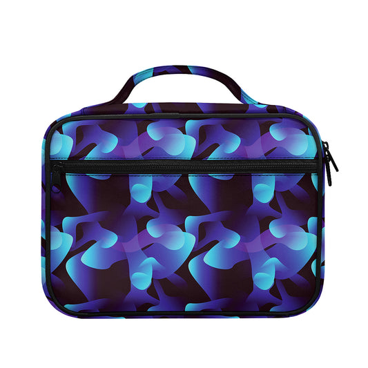 Blue Abstract Spirit Print Briefcase Bible Bag
