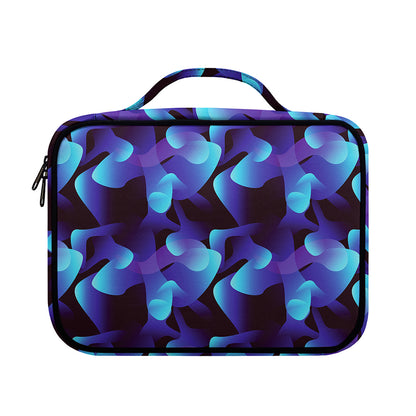 Blue Abstract Spirit Print Briefcase Bible Bag